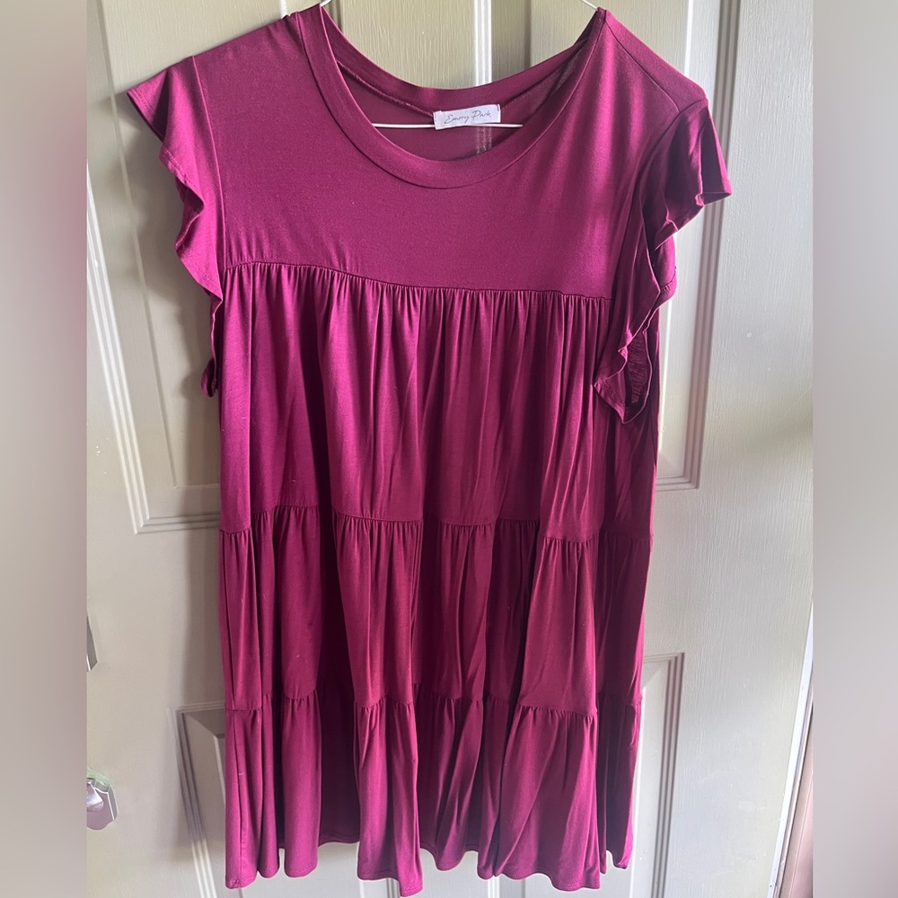 Boutique Mauve Dress by Emory Park